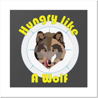 Hungry like a Wolf Posters and Art